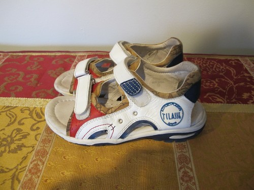 Scarpe sandalo bianco alviero - sandalo,
